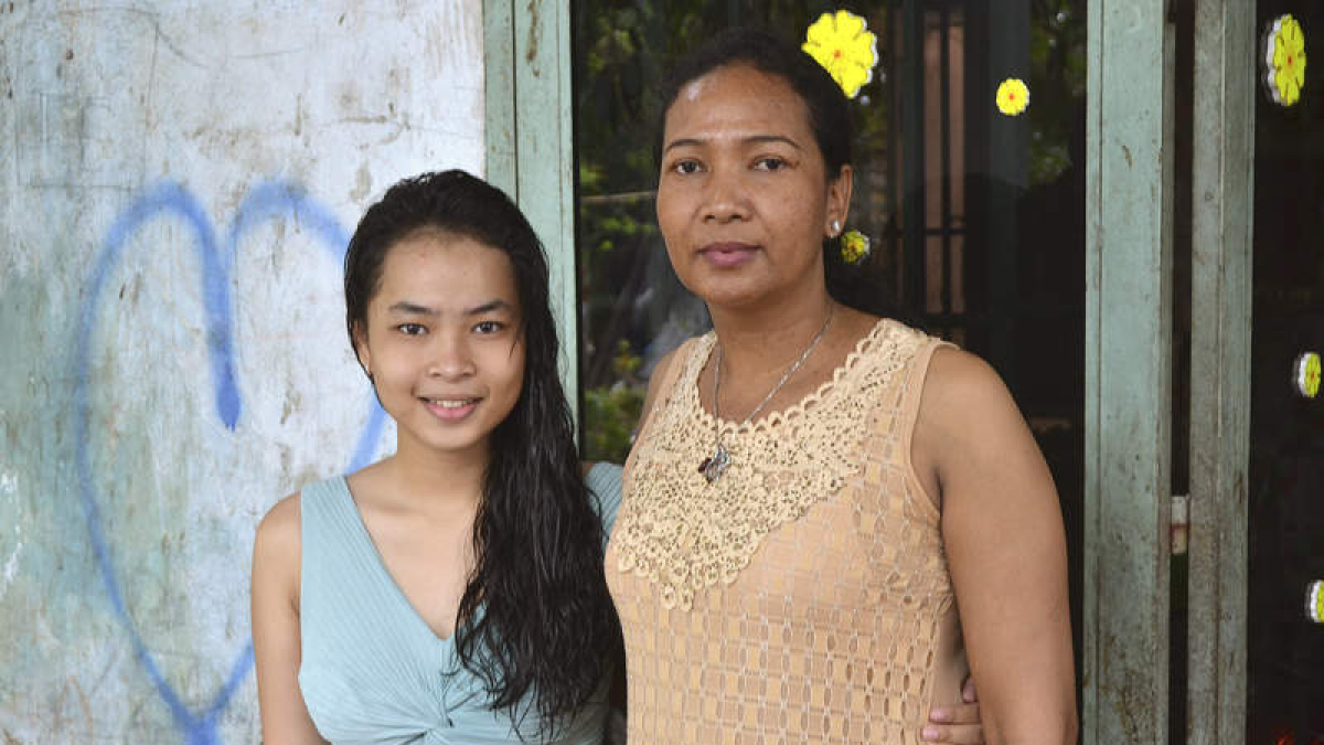 La vietnamita Nguyen Thi Thuy, que gracias a una prueba de ADN ha encontrado a su padre. ERIC SAN JUAN