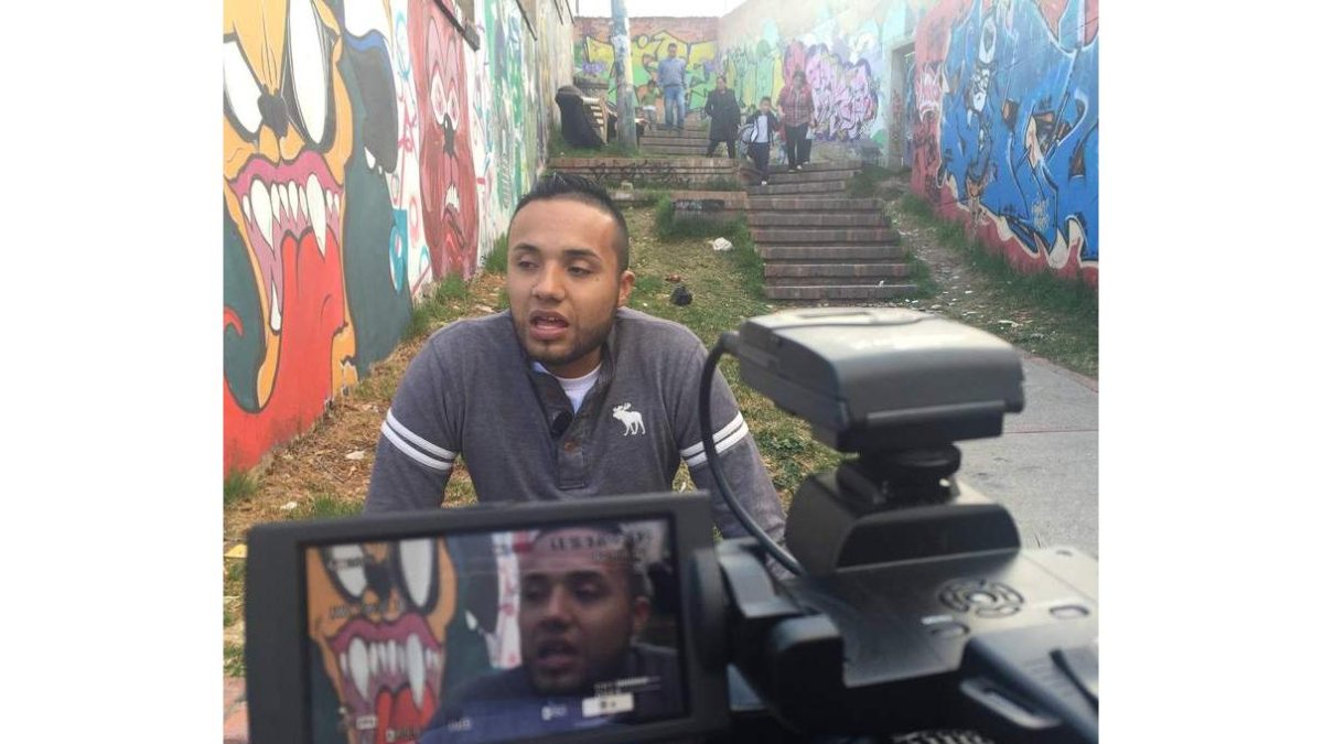 Rodaje de ‘El dolor del perdón’, del leonés Martínez Antolín. DL