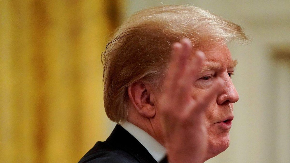 Donald Trump, en un acto público.