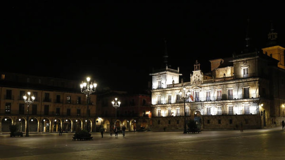 Plaza Mayor de León. FERNANDO OTERO
