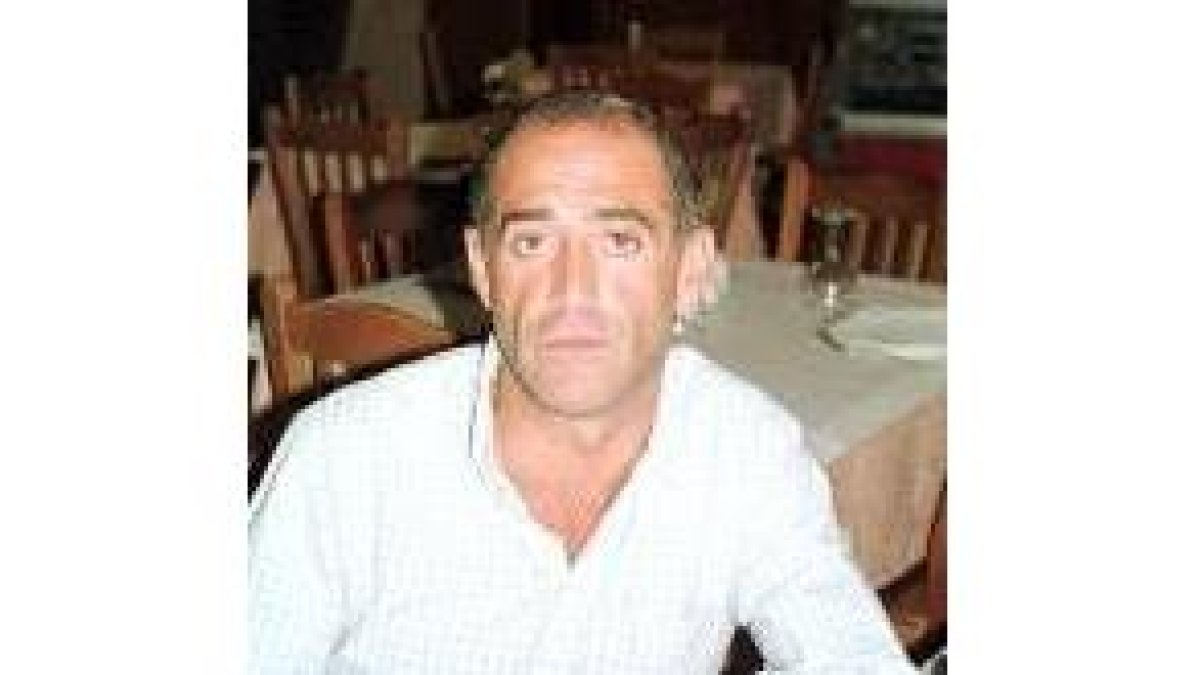 Arturo Tejerina, en el transcurso de una visita a Sabero