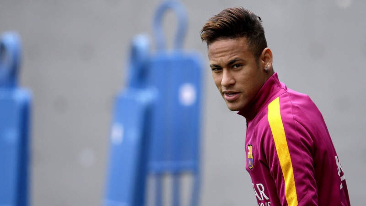 Neymar, delantero del Barça, en una imagen de archivo ALBERTO ESTÉVEZ