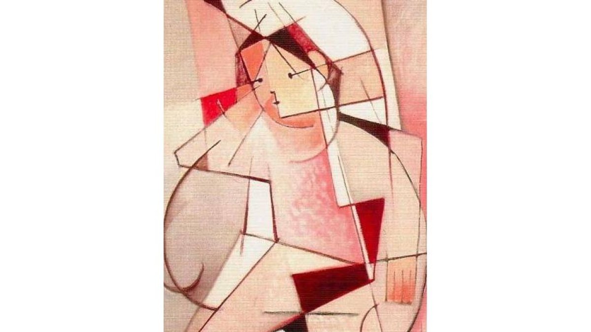 Una de las obras de Emilio Arce exhibidas en Absenta Arte