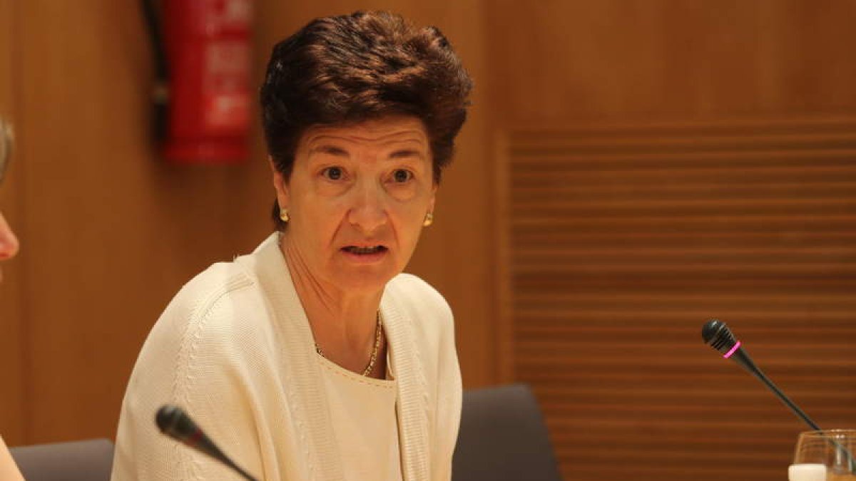 Goyita Cavero, ayer en Ponferrada, codirigirá el curso. L. DE LA MATA