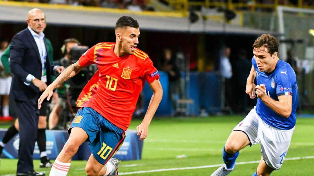 Dani Ceballos, con la sub 21 en el Europeo, no cuenta para Zidane. RODRIGO JIMÉNEZ