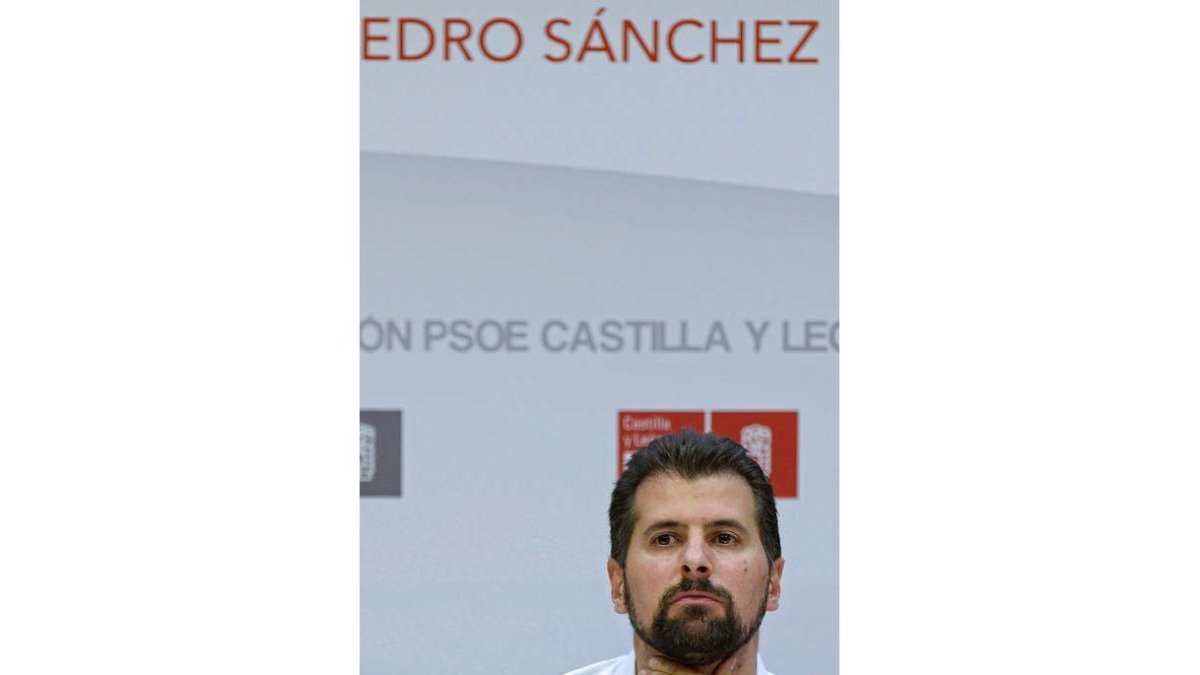 El secretario general del PSCyL, Luis Tudanca. NACHO GALLEGO