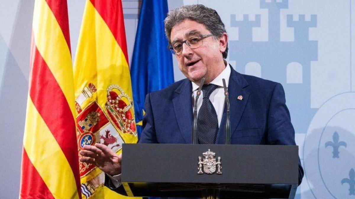 El delegado del Gobierno en Catalunya, Enric Millo.