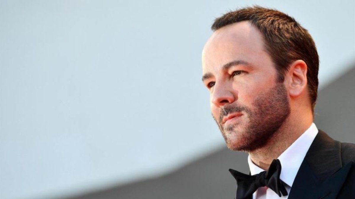 Tom Ford, en el estreno de 'Nocturnal Animals' en Venecia.