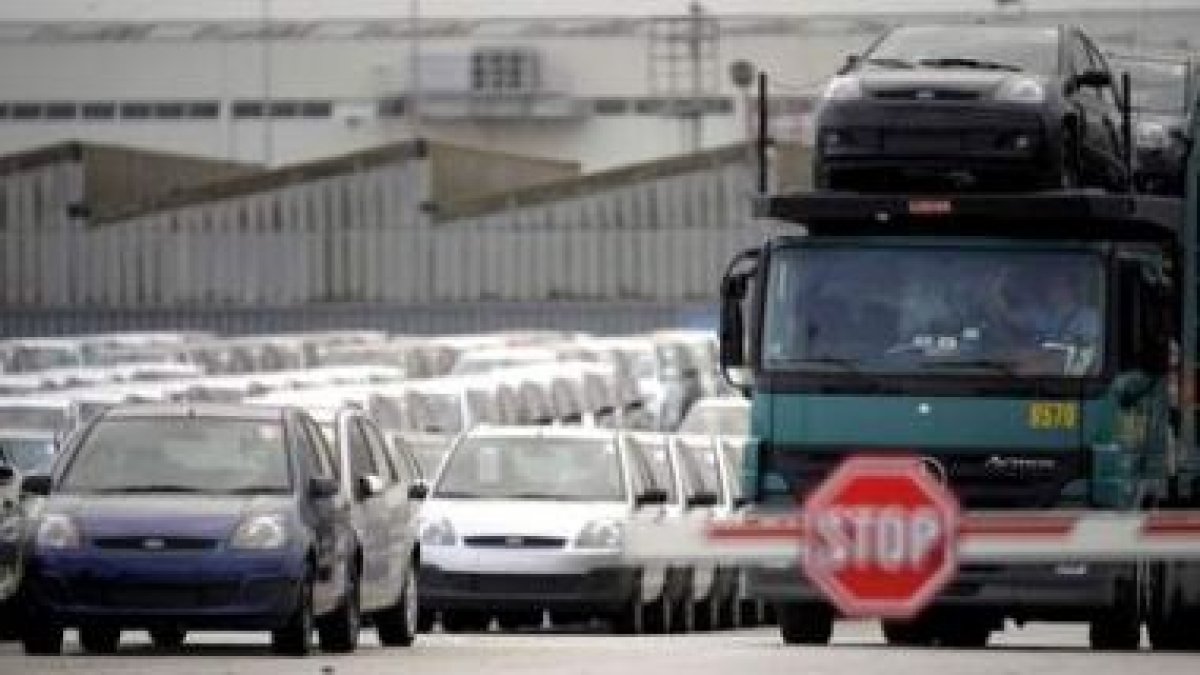 Una fábrica de automóviles en Valencia.