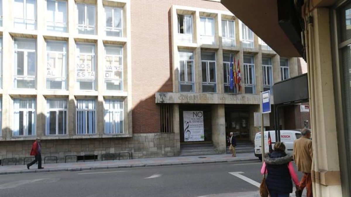 El actual Conservatorio de León. DL