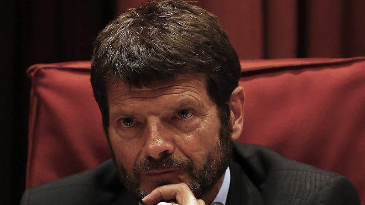 Albert Batlle, que  presentó su dimisión como director general de los Mossos. ALEJANDRO GARCÍA