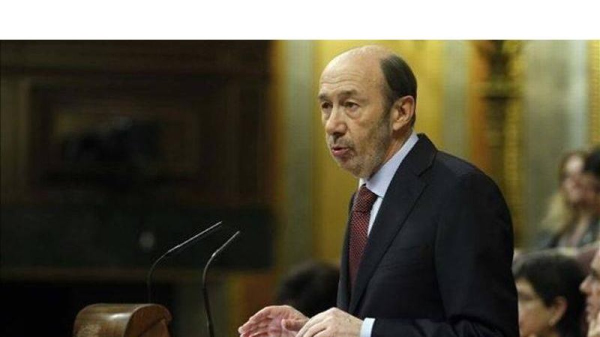 Alfredo Pérez Rubalcaba.