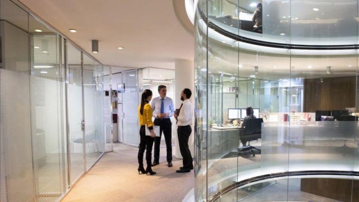 Oficinas en Madrid del bufete Cuatrecasas, una de las firmas líderes en innovación en el sector jurídico.