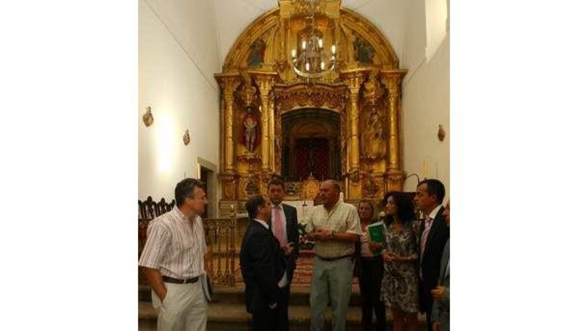 La ermita del Santo Cristo de la Veracruz de Villar.