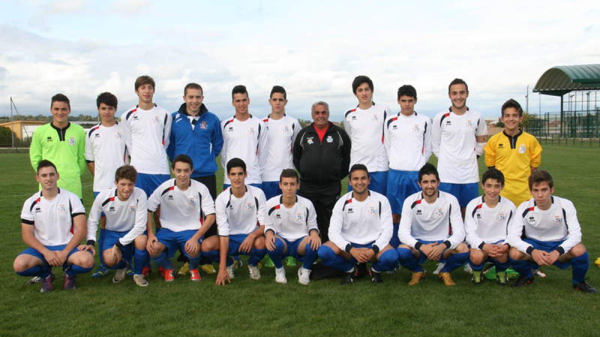 Formación del Casa de Asturias que milita en la 1.ª División Provincial Juvenil.