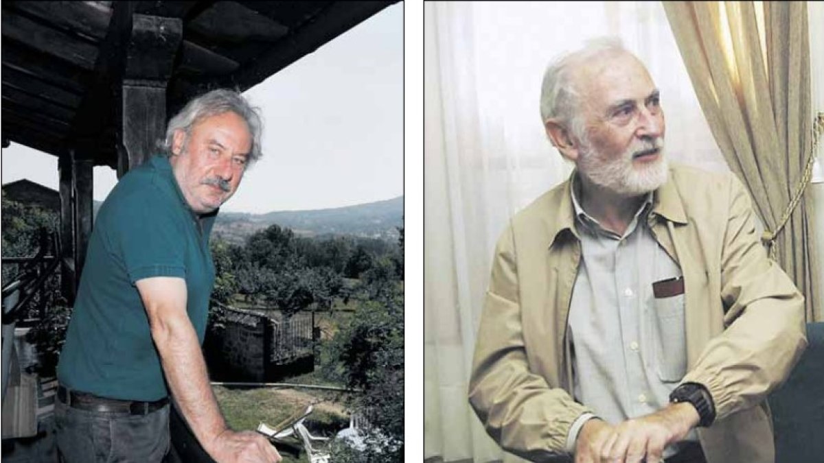 Julio Llamazares y Eduardo Martínez de Pisón ofrecerán su visión sobre la literatura y la Naturaleza. JESÚS F. SALVADORES / PABLO OTIN