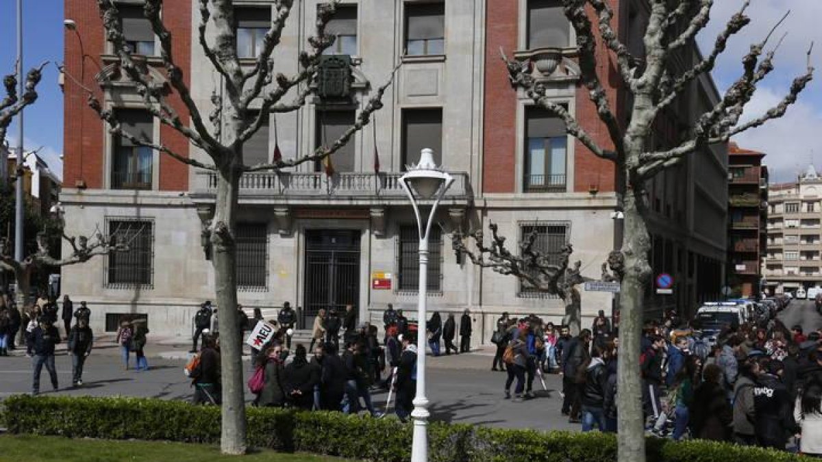 Exterior de la subdelegación del Gobierno