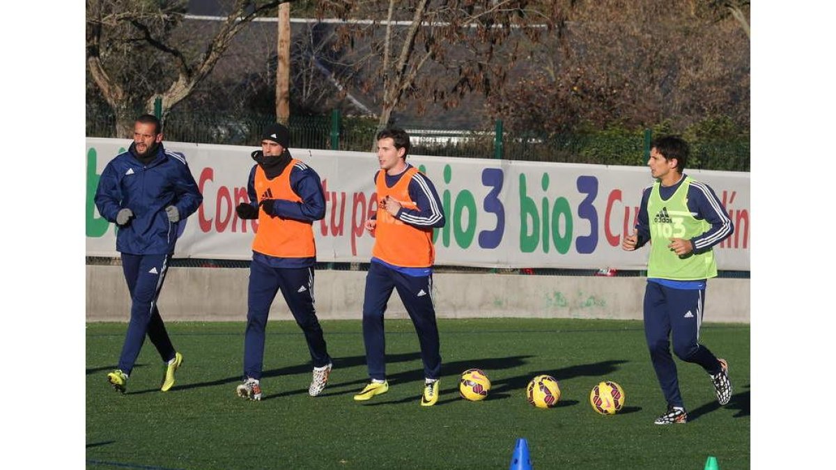 Yuri, Paglialunga, Castañeda y Lucas llegaron ayer.