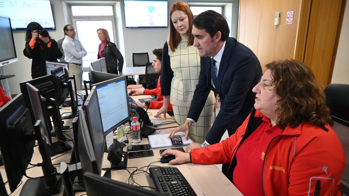 Suárez-Quiñones, en las instalaciones del 11 este viernes. JCYL