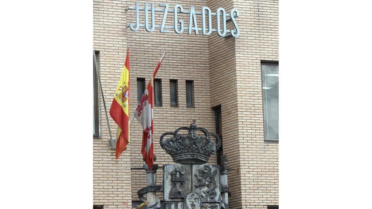 Imagen de archivo de los juzgados de Ponferrada.