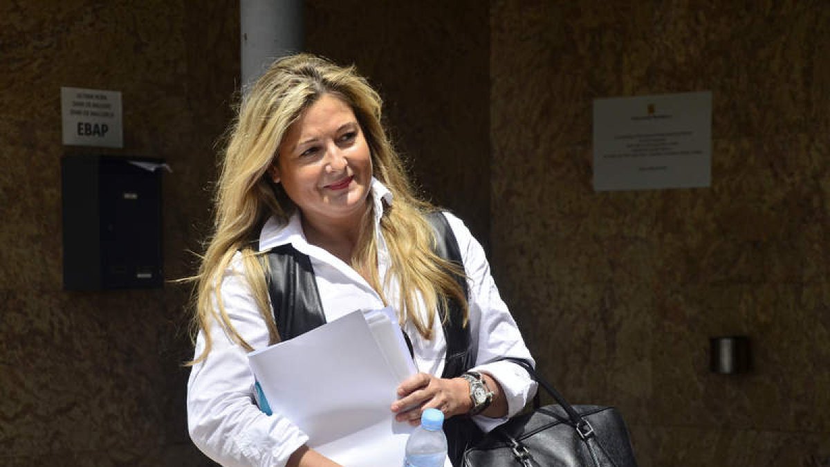 La abogada de Manos Limpias, Virginia López-Negrete. ATIENZA