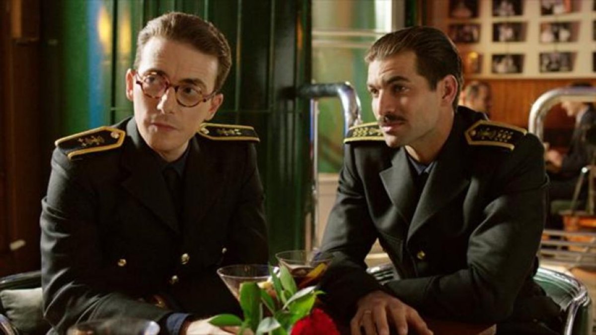 Víctor Clavijo y Rubén Cortada, en 'Lo que escondían sus ojos'.