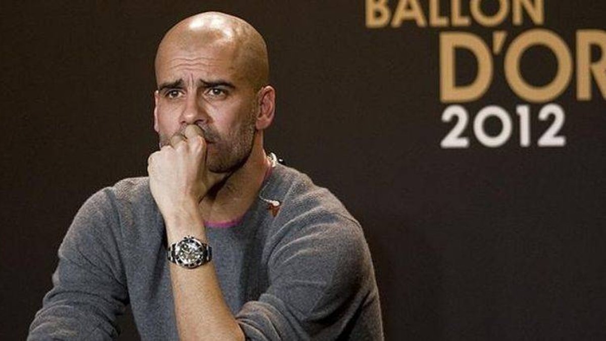 Pep Guardiola.
