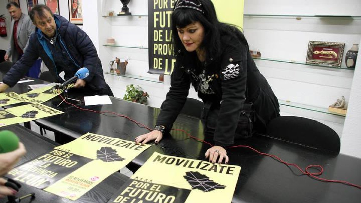 Los representantes sindicales animaron a la movilización