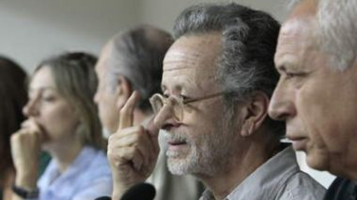 Los directores Fernando Colomo y Antonio Moral.