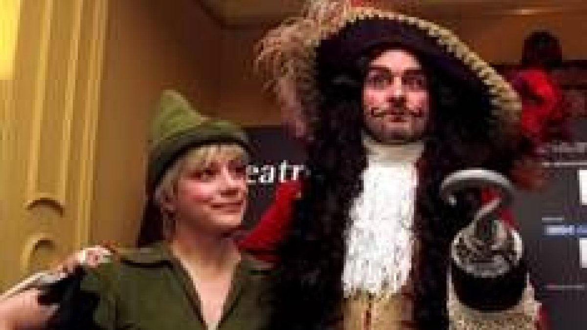 Los personajes centrales de «Peter Pan» de la compañía Pigmalión