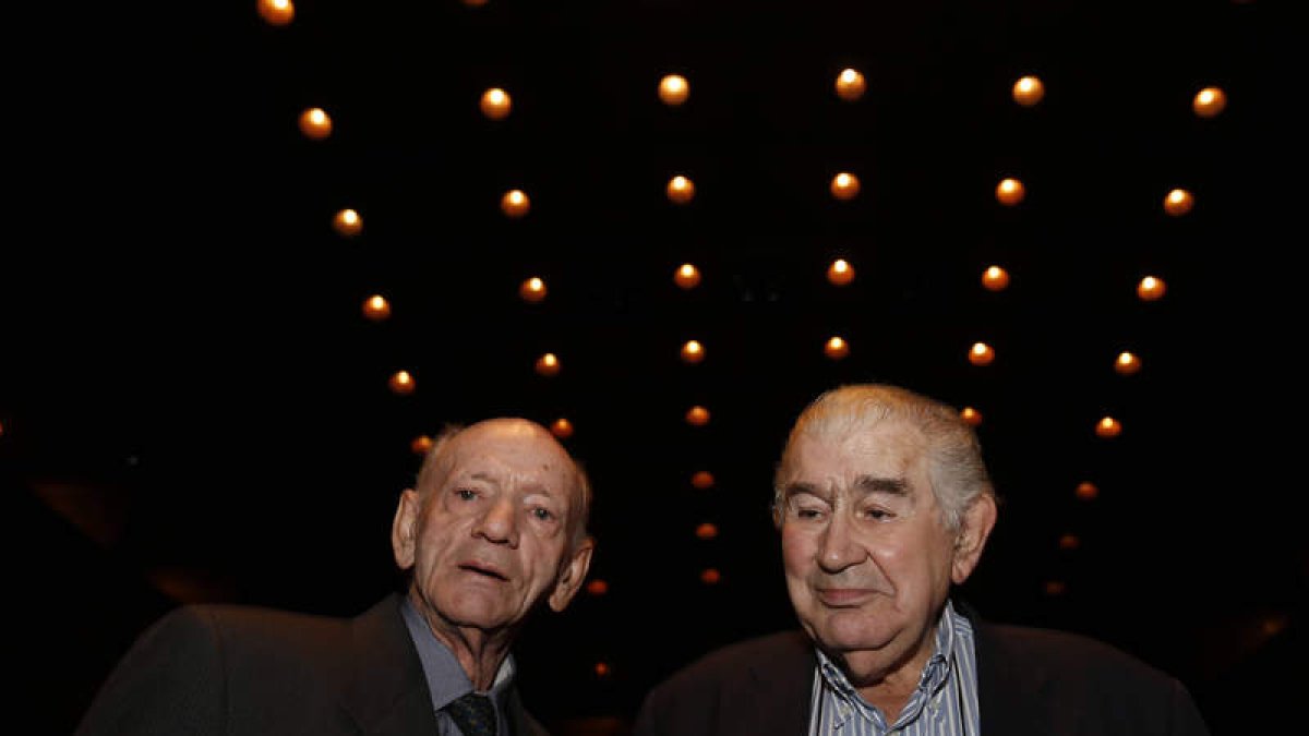 Uno de los momentos del espectáculo ‘Palabra de tierra’, estrenado ayer en el Auditorio Ciudad de León