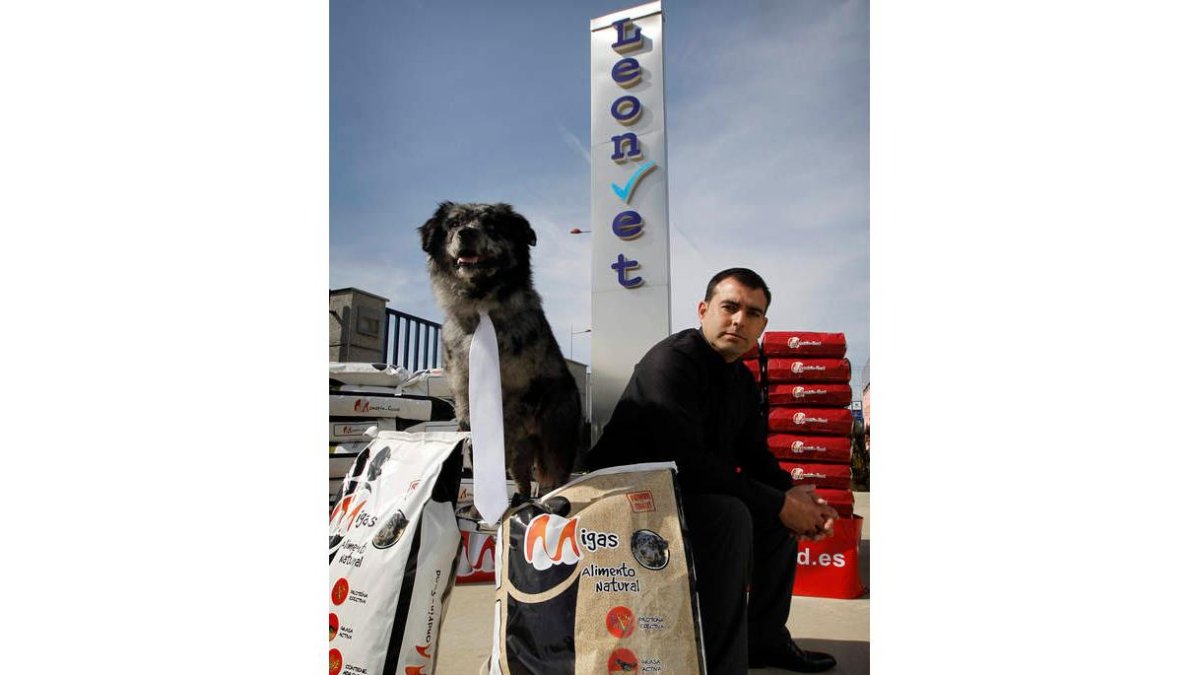 El veterinario Juan José del Cano ha desarrollado Mondrin-food® que se distribuye a través de Leonvet.