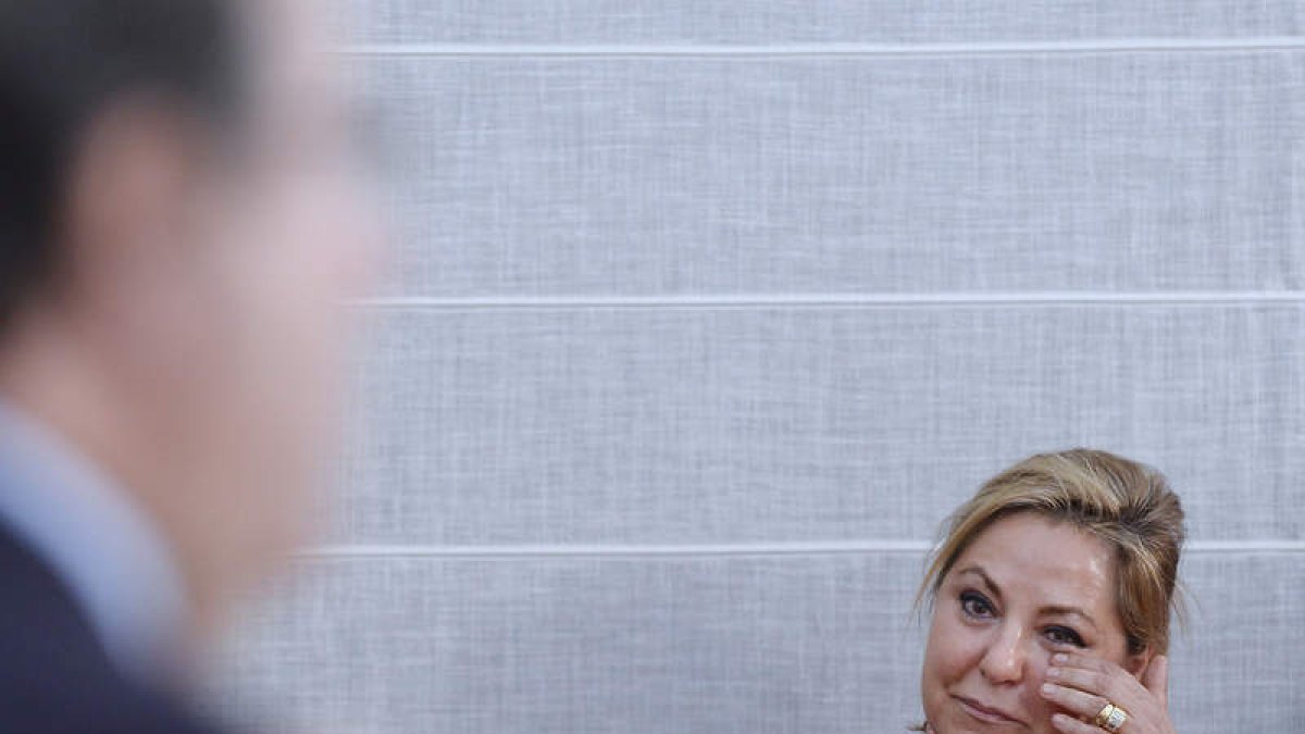 La exvicepresidenta de la Junta y procuradora del PP en las Cortes, Rosa Valdeón. NACHO GALLEGO