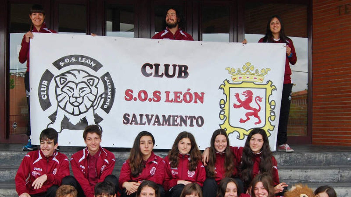 El SOS León realizó una soberbia actuación en Palencia.