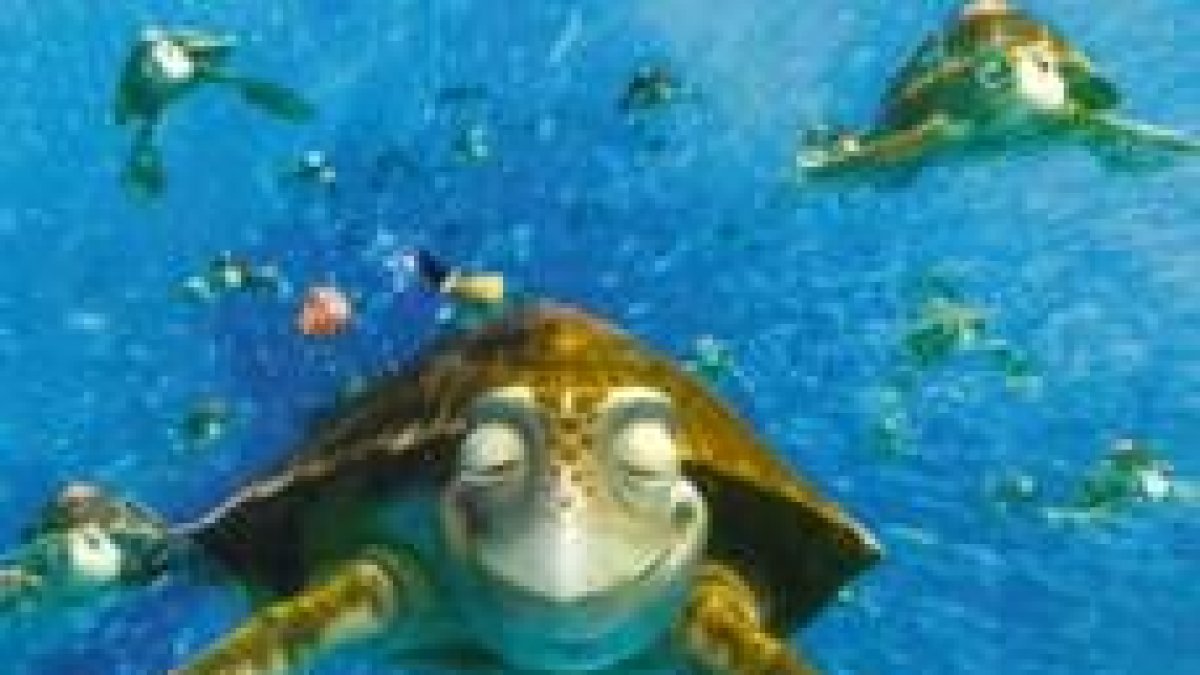 Fotograma de la última película de Pixar, «Buscando a Nemo»