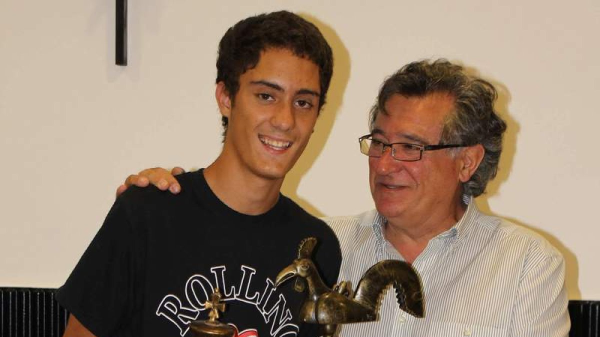 José Ordás, campeón absoluto del torneo de La Virgen.