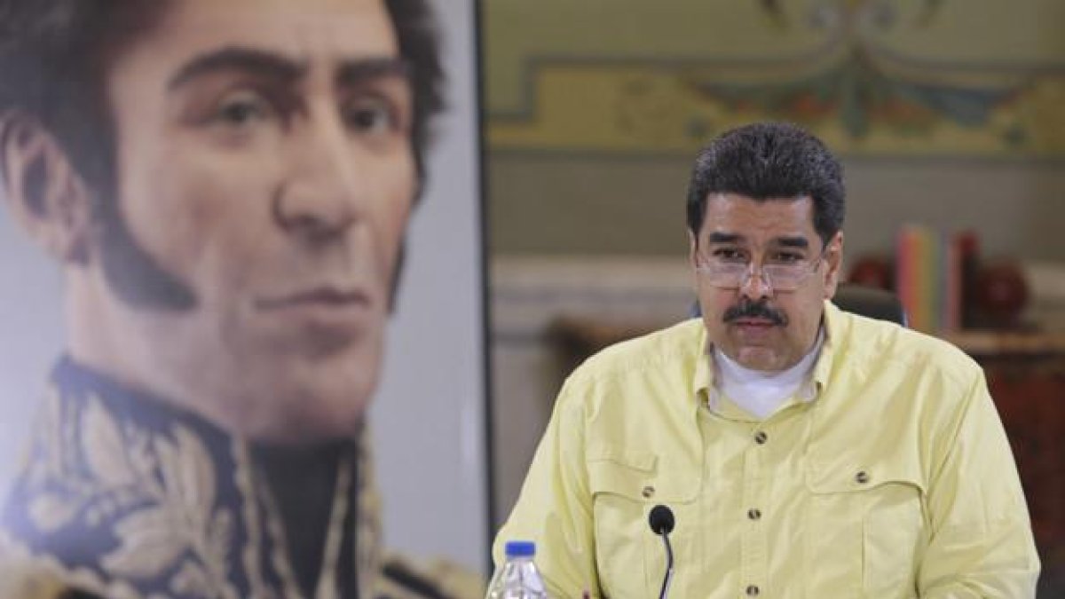 El presidente Nicolás Maduro.