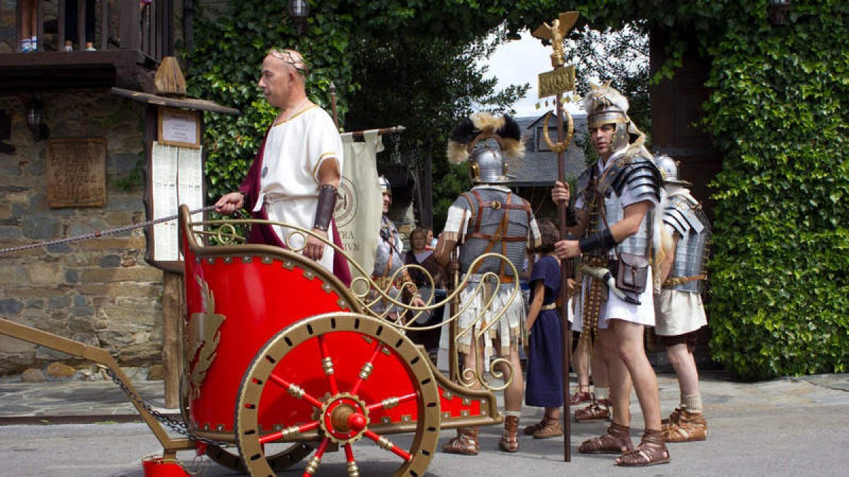 Los habitantes recrearán con sus trajes y actividades la vida de los romanos de hace 2000 años.