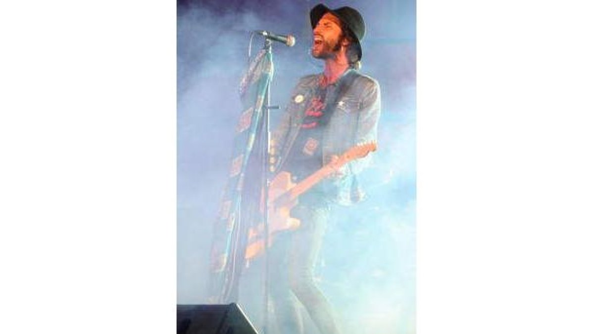 El concierto de Pereza obtuvo un éxito total.