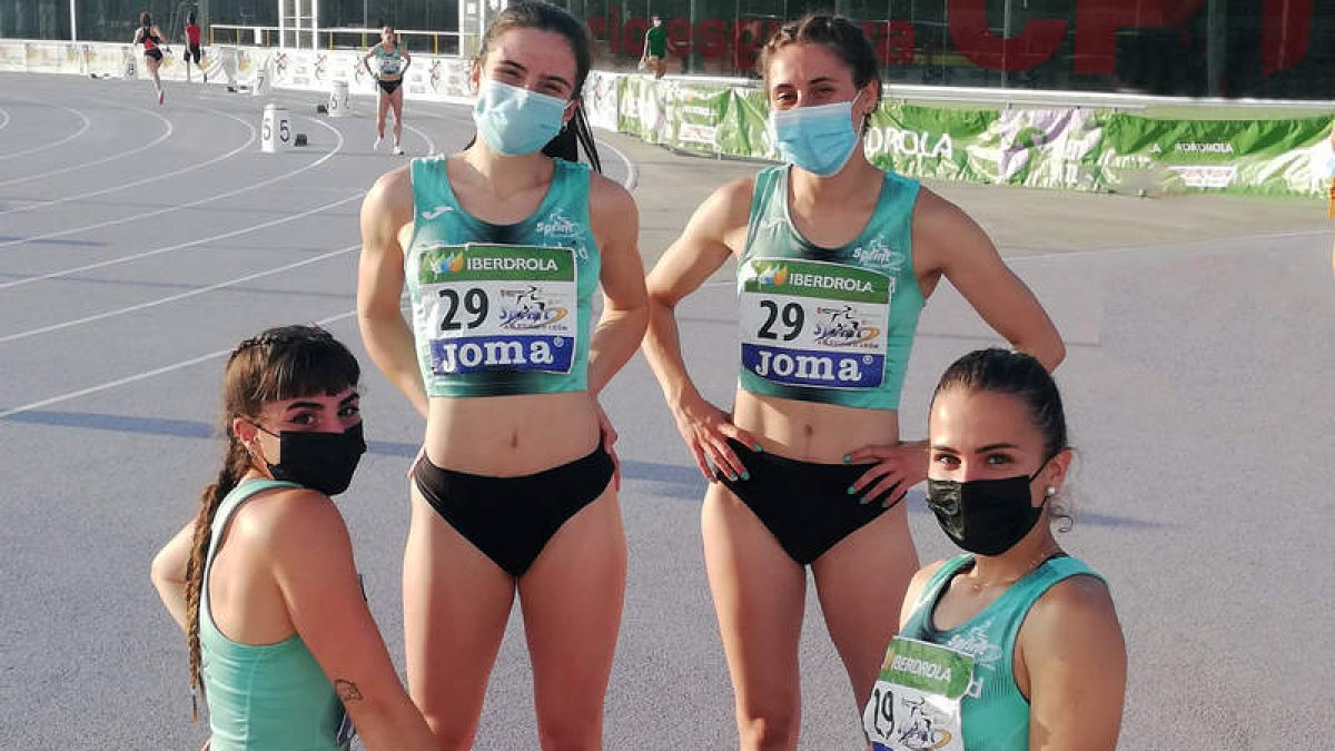Parte de las componentes del ULE Sprint que compiten en Nerja. DL