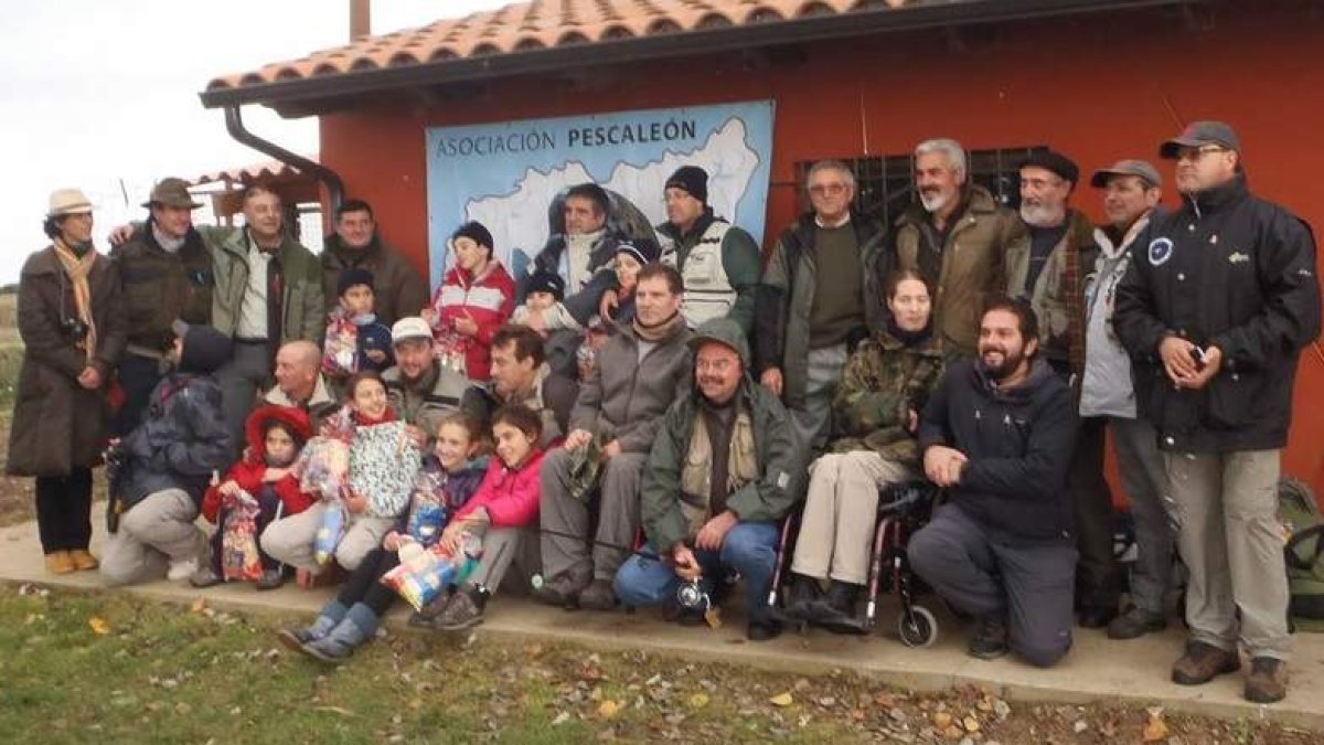 La sociedad Pescaleón organiza este fin de semana su encuentro anual. P.V.