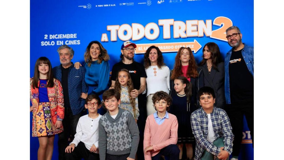 ‘A todo tren’, producida por Santiago Segura, película española más taquillera. ZIPI ARAGÓN