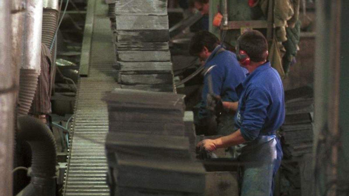 El sector pizarrero también se ha visto azotado por la crisis.