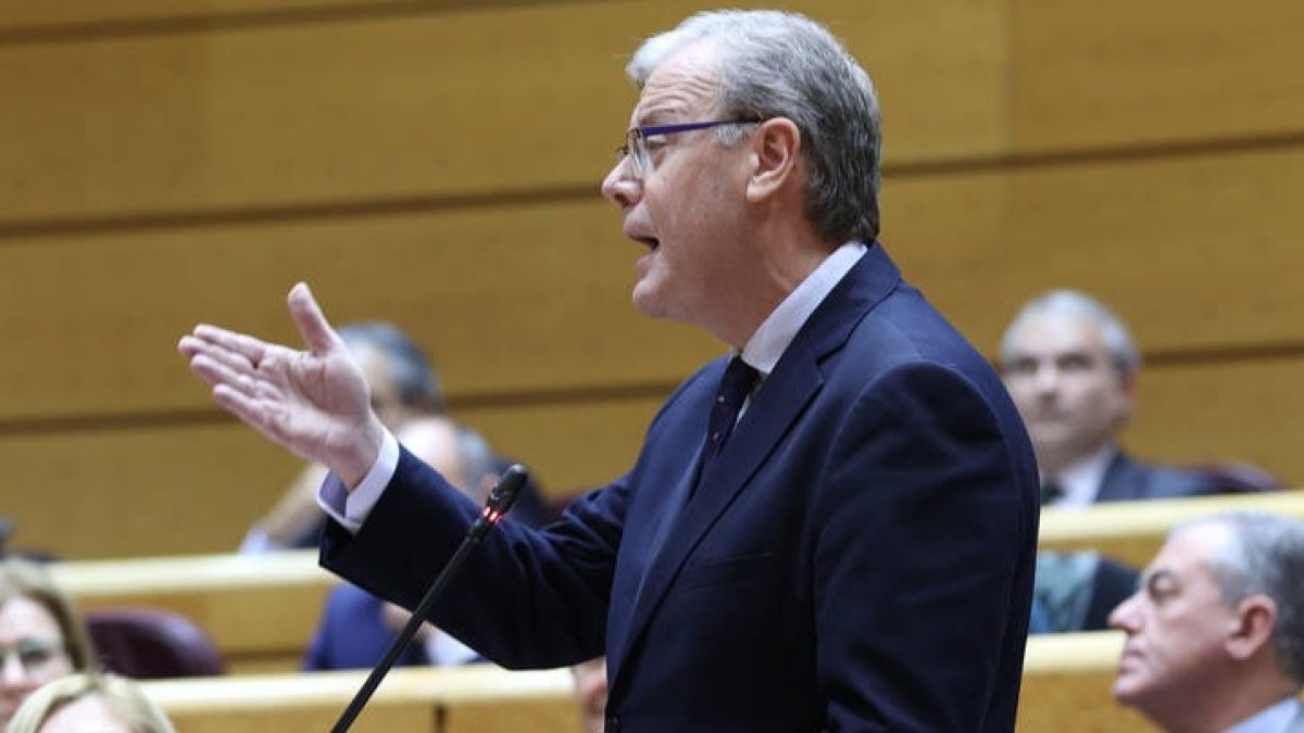 Imagen de archivo de Antonio Silván en el Senado. KIKO HUESCA