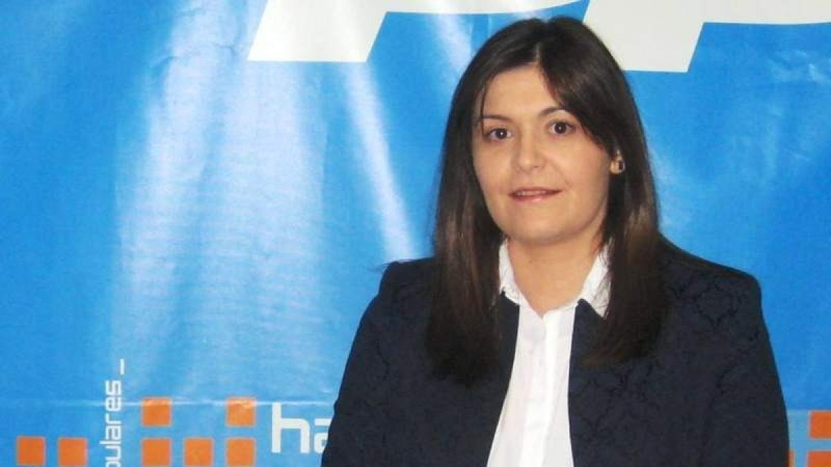 La procuradora berciana del PP, Beatriz Coelho. DL