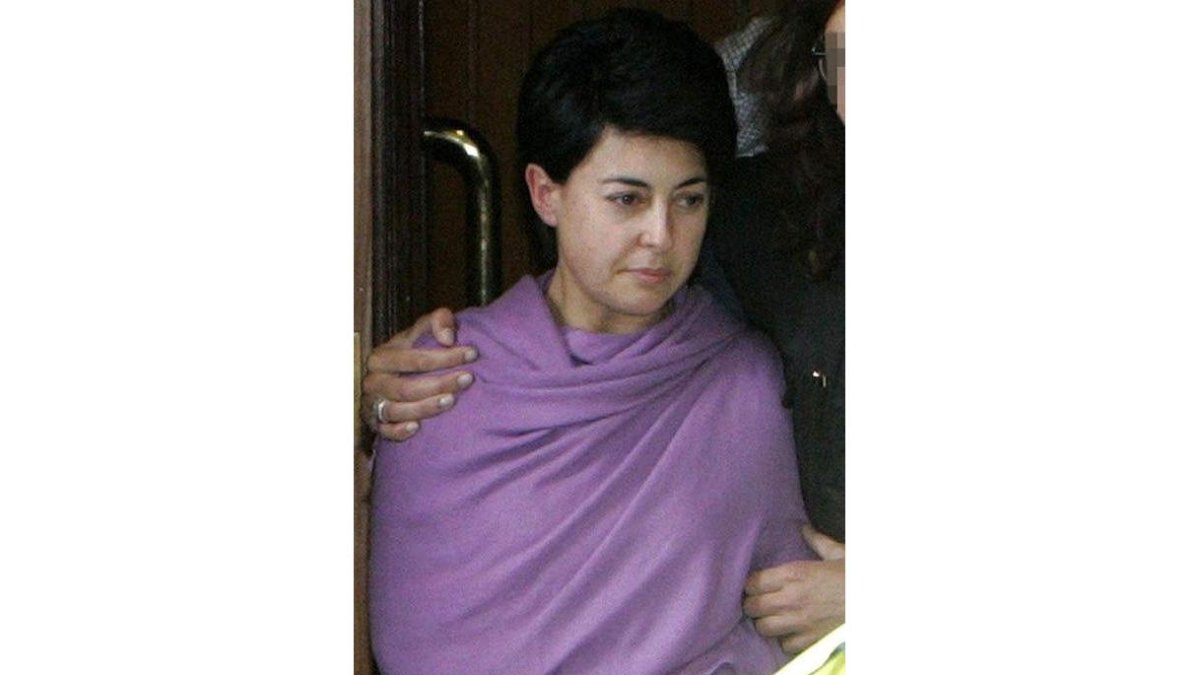 La madre de Asunta, Rosario, en una imagen de archivo.