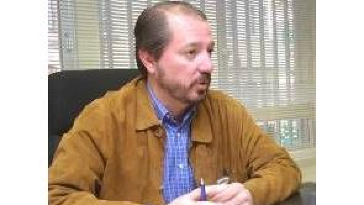 Ignacio Tejera, presidente de Aleop, en su despacho