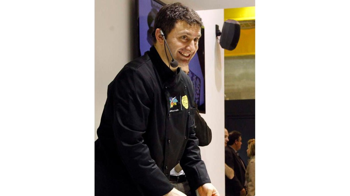 El chef leonés Víctor Martín.