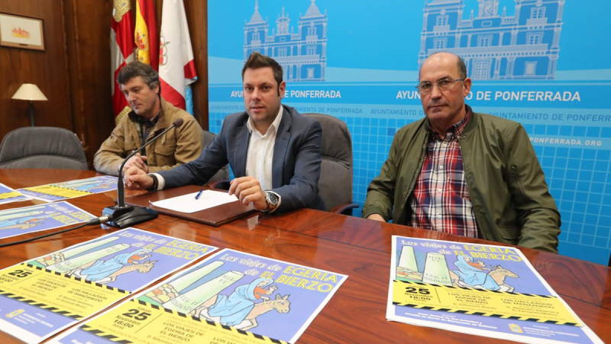Alonso, entre los pedáneos de San Cristóbal y Manzanedo. LDM
