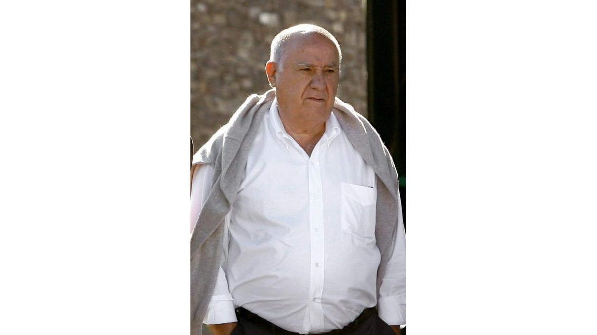 El empresario leonés Amancio Ortega.